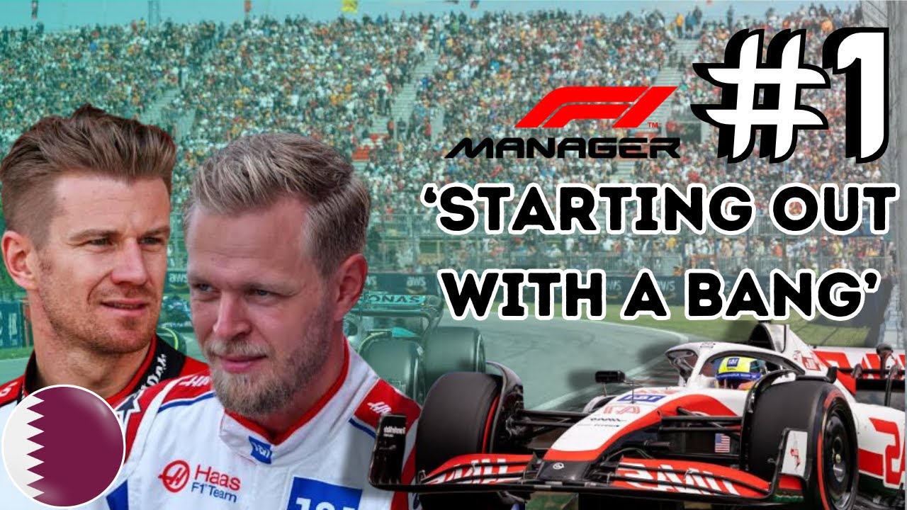 Starting off with a BANG! - F1 Manager 2023 CAREER MODE EP 1