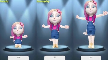 My Talking Angela Gameplay Level 155 VS Level 234 VS Level 254