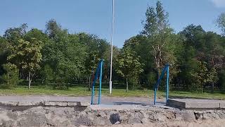Кременчук, вересень.| Парк біля центрального пляжу | Алея героїв | Церква Святого Миколая