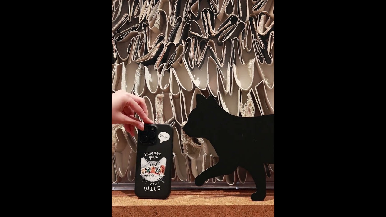 Big Cat Vibes 🐯✨ | 38g Ultra-Light Leather iPhone Case!