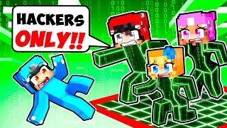 Adopted By A HACKER FAMILY In Minecraft!