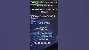 ONLINE Classes O LEVEL
