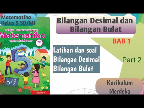 Bilangan Desimal dan Bilangan Bulat Matematika Kelas 5 SD Kurikulum ...