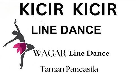 Kicir - Kicir 2025 Line Dance ( WaGar Line Dance Taman Pancasila )
