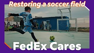 Restoring a Community Soccer Field: FedEx Cares Argentina