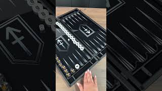This Backgammon Board Is Insane 🤯 #boardgames #handmade