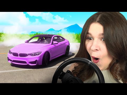 МОЯ ДЕВУШКА УЧИТСЯ ДРИФТУ НА РУЛЕ 24 ЧАСА... (Forza Horizon 5 на Руле)