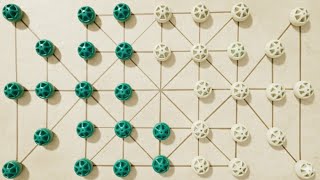 Sholo Guti 18 Beads 🏁 | Mind Blowing🧠 Strategy Game🤔 screenshot 3