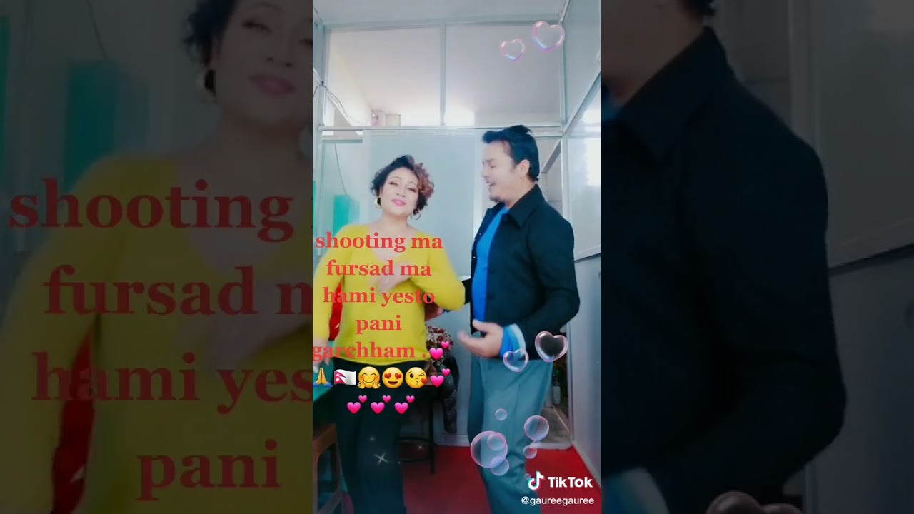 fulpati vaker dlip raimajhi ra gauri mallako tiktok video