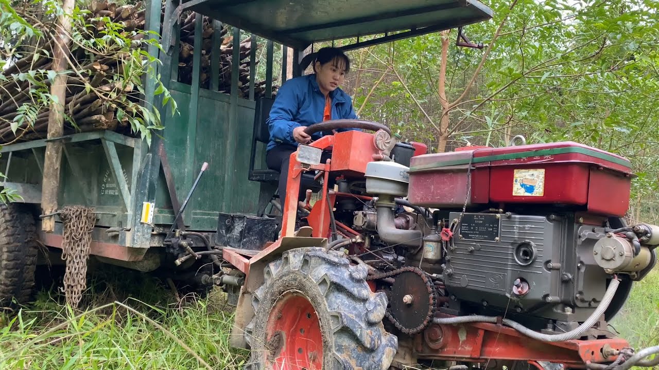 Landwirtschaftliches Transportfahrzeug für Material und Ernte