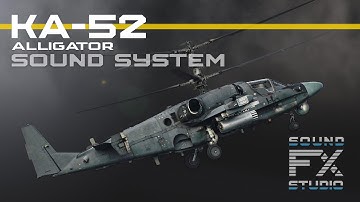 Ka-52 Alligator Helicopter Sound System Demonstration for Unity