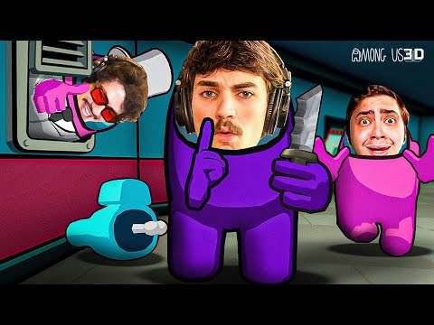 OS COLEGAS NO AMONG US | Among Us 3D