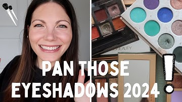 PAN THOSE EYESHADOWS 2024 INTRO!! PROJECT PAN