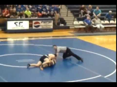 Wellston HIgh School 2012  Wrestling  Garret 1-23-2012