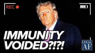 Trump’s IMMUNITY IMPLODES with New INVESTIGATION BOMBSHELL?!?!