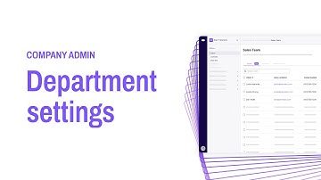 Dialpad 101 | Part 4: Department Settings