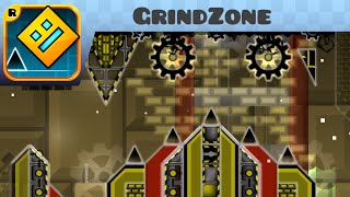 Geometry Dash - GrindZone (3 Coins) (Easy Demon) - by ancientanubis and Manix648