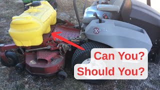 Mounting a Sprayer on Zero Turn Mower #sprayers #lawncare #lawnmower Details