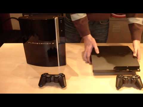 Video: Unterschied Zwischen Sony Playstation 3 (PS3) Und PS3 Slim