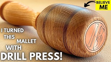 You’ve Never Seen a Mallet Made This Way Before! A Fusion of Art & Engineering! #woodworking #diy