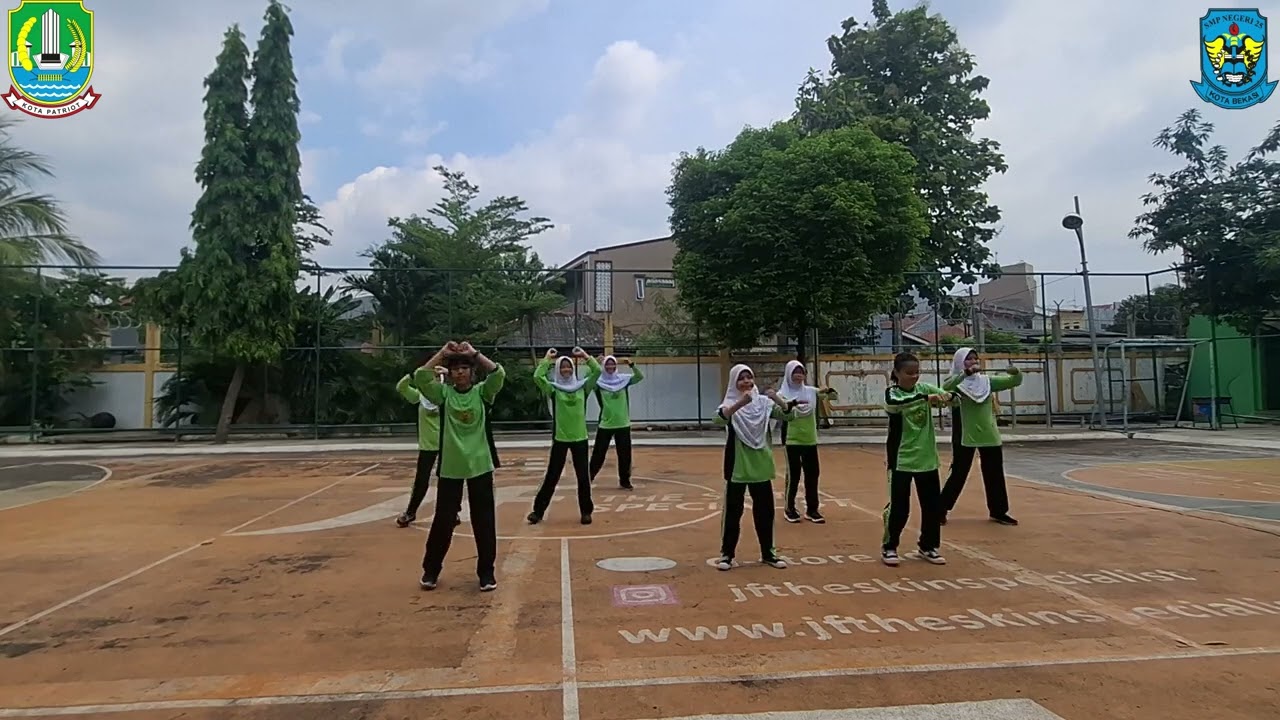 Lomba Senam Anak Indonesia Hebat 2025_SMP Negeri 25 Kota Bekasi