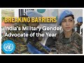 India's Major Abhilasha Barak Wins UN Gender Advocate Award | United Nations