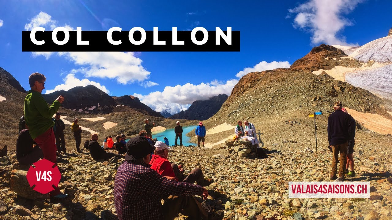 Bénédiction au Col Collon 2024 : Émotions et Éboulements | V4S | Valais | Suisse |
