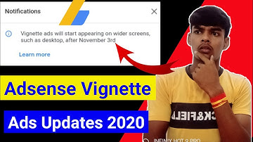 Vignette ads will start appearing on wider screens, such as desktop, after november 3rd 2020