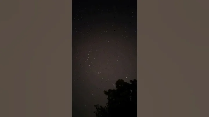 2 Hours of Star Trail Timelapse using Phone #shorts