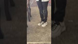 H M My new outfits Leather pants Brahmin bag