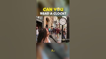 Can You Read A Clock? 😆 #shorts