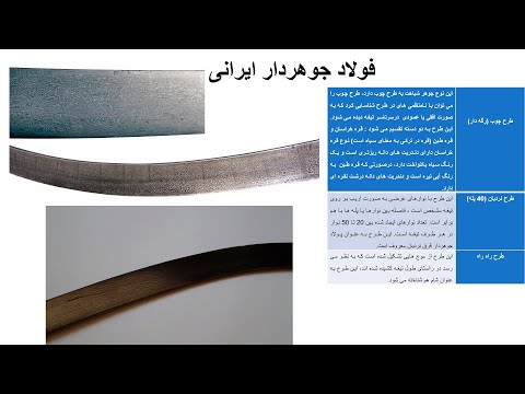 بخش نخست طبقه بندی فولاد جوهردار بر اساس نسخه های خطی
