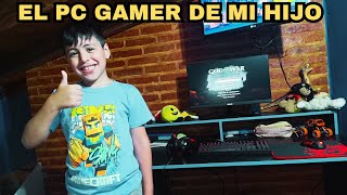 Le Arme Un PC GAMER a mi HIJO - Gaste 450 USD - Un Armado con AMOR !!