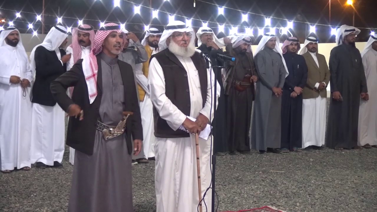 زامل ارجال يام في زواج عبدالله المكرمي