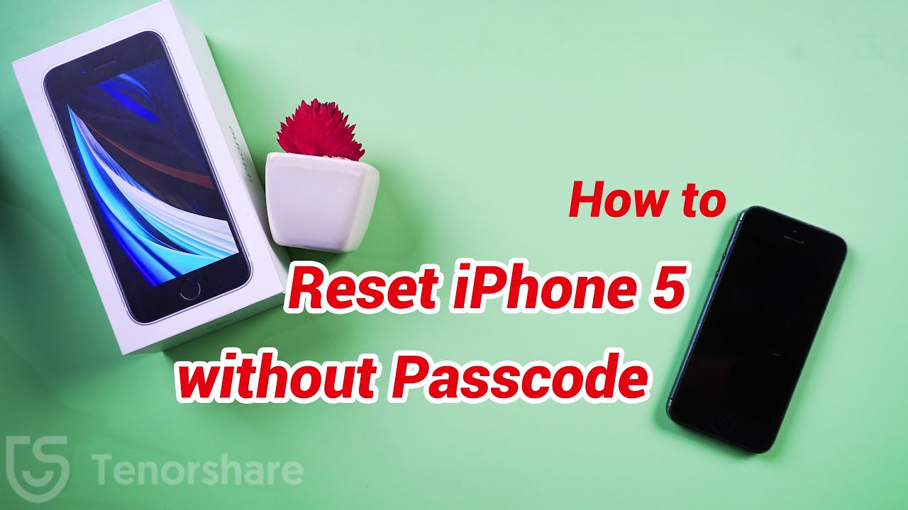 How to Factory Reset iPhone 5 without Passcode - YouTube