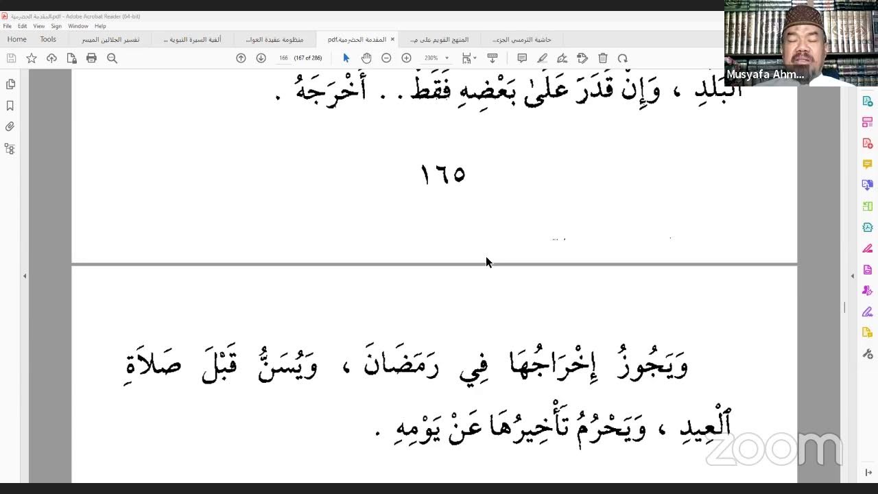 Kajian Fiqih al Muqaddimah al Hadhramiyyah tentang Zakat Fitrah