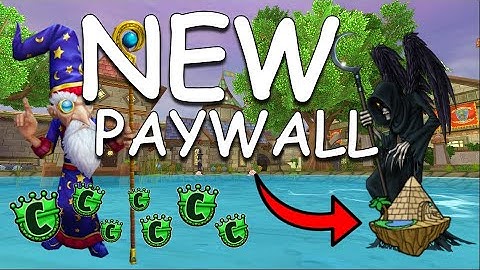 Wizard101 Has FINALLY Moved The Paywall!!!