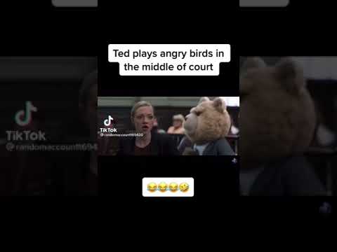 Ted playing angry