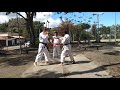 Treino de técnicas de kumite, Kleber santos sensei