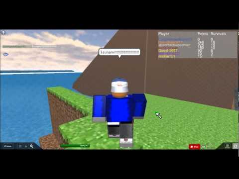 Roblox Survive The Tsunami Maps - survive a huge roblox tidal wave