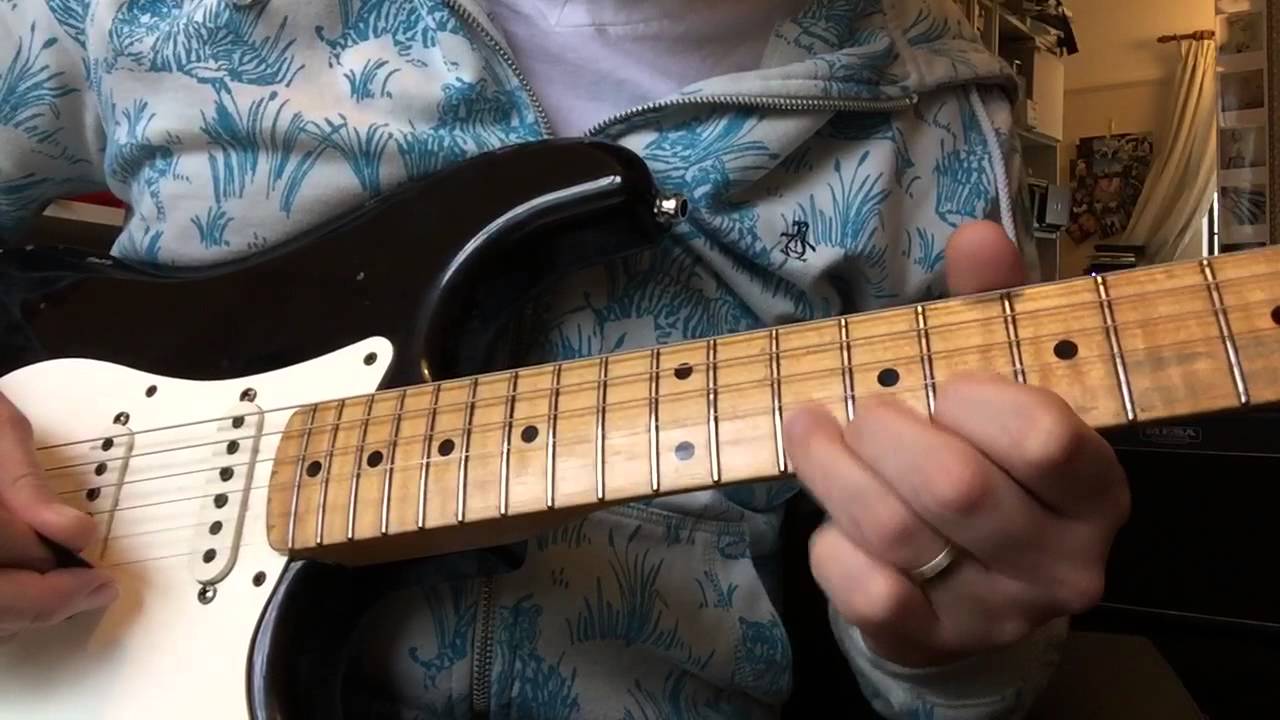 Slow Blues BB King Riffs in Em - Am - Bm (Free guitar lessons) - YouTube