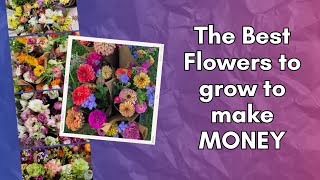 The 10 Best Flowers to Make MONEY! What to grow and sell to make the most profit