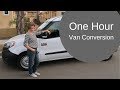 One hour van conversion with Wayfarer Vans Kit
