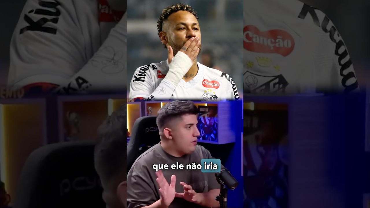 O NEYMAR ME SURPREENDEU...