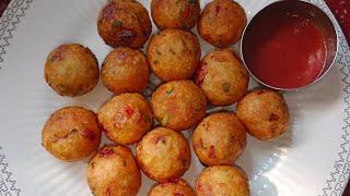 Easy masala potato balls /Fried potato balls /Easy potato snacks /5 minutes healthy snacks