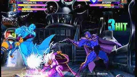 MvC2 Online (360): Brett (MSP) vs Row Joe (MSP) 12 .:11.4.09:.