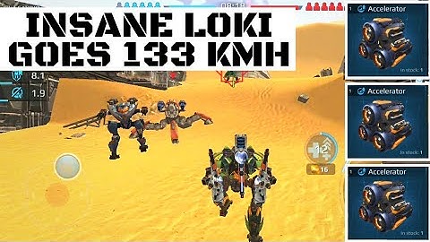 War Robots-Loki With Accelerator Module Is Op-Test Server Gameplay