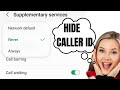 S10 / S10+  How to Show or Hide Caller ID Phone Number  Samsung Galaxy