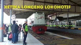 Semboyan LONCENG LOKOMOTIF Berbunyi !! Moment yang jarang terjadi