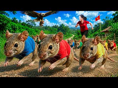 Harvest Giant Field Mice & To Market Sell | The World's Most Dangerous Rodent | Survival Forest Life